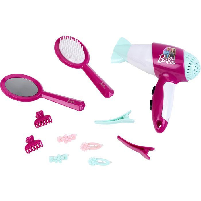 Set de coiffure - KLEIN - 5790 - Barbie - Avec seche-cheveux électronique - Des 3 ans