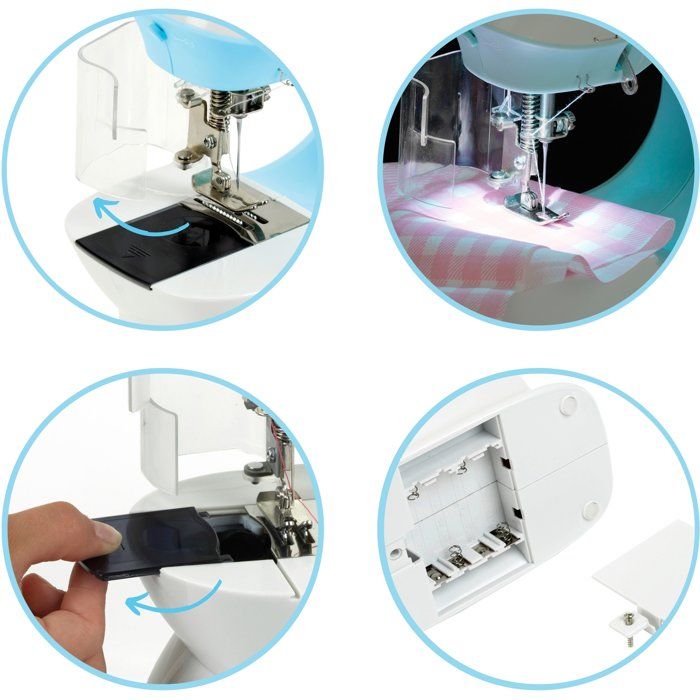 Machine à coudre - KLEIN - 7929 - Lumière et accessoires - Jouet créatif - Dès 8 ans