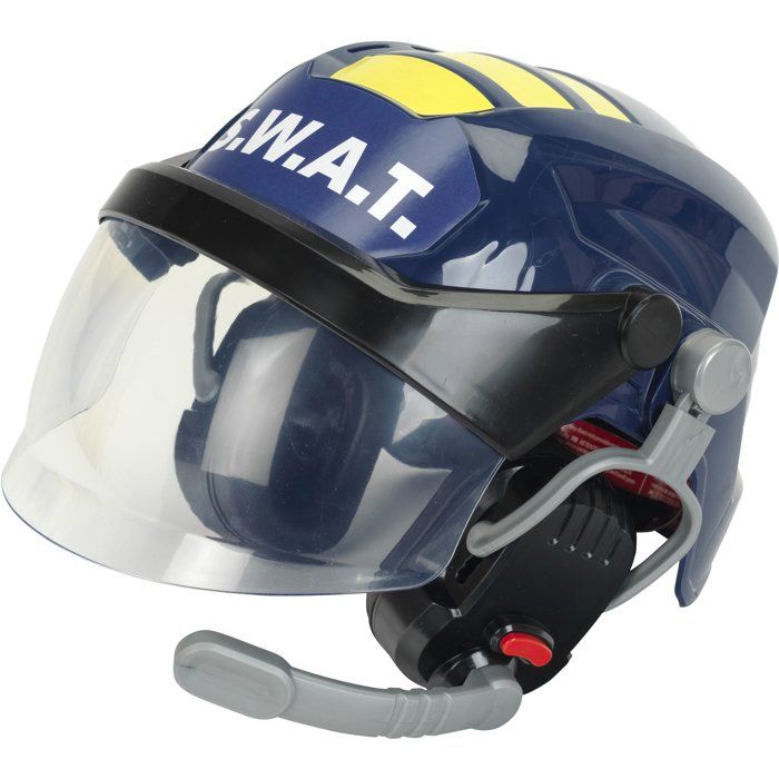Casque S.W.A.T - KLEIN - 8809 - Visičre escamotable, écouteurs et micros factices - Déguisement policier - Dčs 3 ans