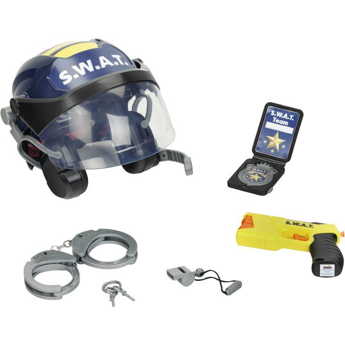 Kit S.W.A.T. - KLEIN - 8841 - Casque, taser à eau, menottes - Déguisement policier - Dès 3 ans
