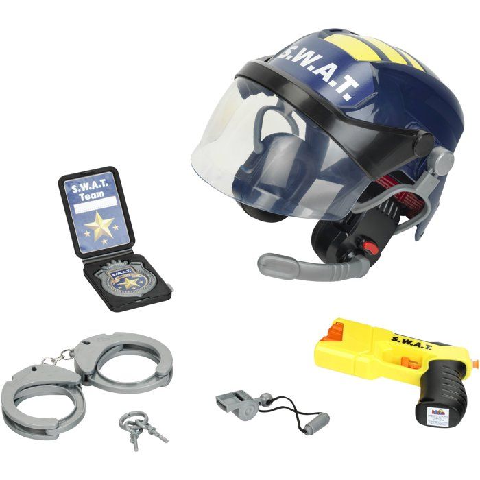Kit S.W.A.T. - KLEIN - 8841 - Casque, taser à eau, menottes - Déguisement policier - Dès 3 ans
