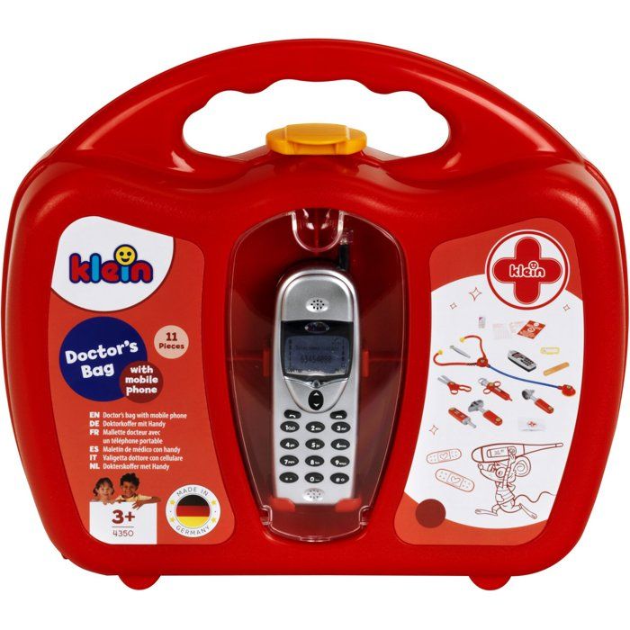 KLEIN - Mallette docteur avec téléphone portable pour Enfant