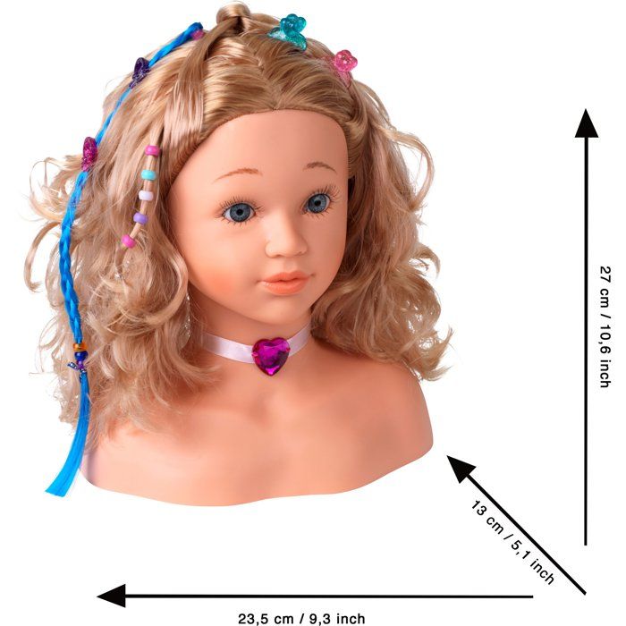 Tete a coiffer et a maquiller Sophia Princess Coralie avec accessoires - KLEIN - 5240