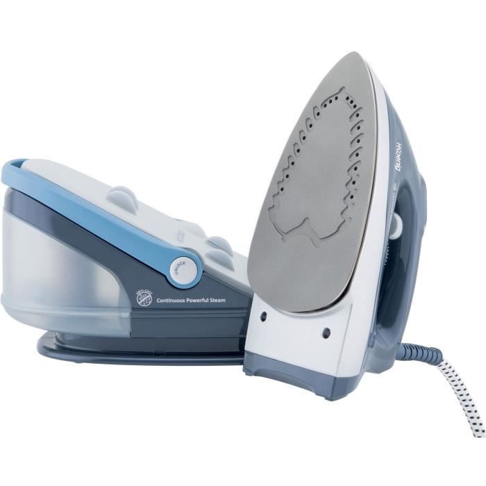 H.KoeNIG V5I - Centrale vapeur 6 bars - DÈbit de vapeur : 100 g/min - CapacitÈ du rÈservoir amovible : 1,7 L - Semelle cÈramique