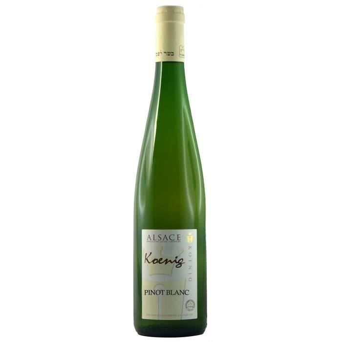 KoeNIG Pinot Blanc Grand Vin d'Alsace Casher - Blanc - 75 cl 2023