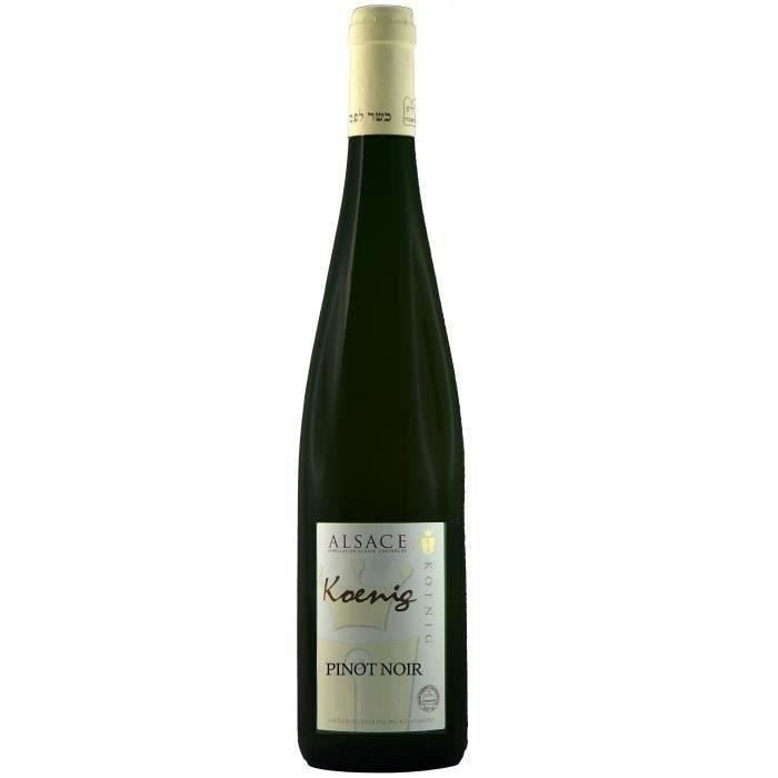 KoeNIG Pinot Noir Grand Vin Rouge d'Alsace - Casher - Vegan 2024
