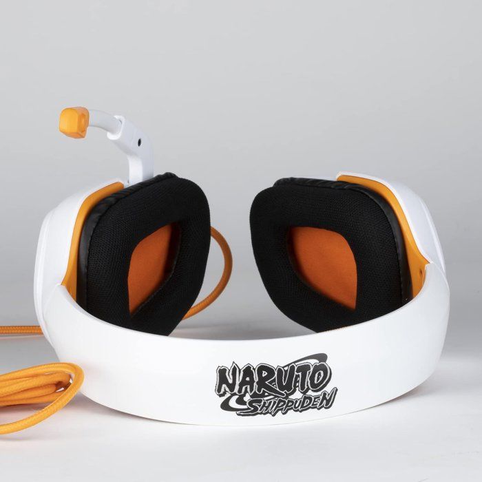 Casque gaming - Filaire - PS4, PS5, Switch, Xbox One et Series X|S - Konix - Naruto Shippuden - Microphone - Câble 1,5 m - Naruto