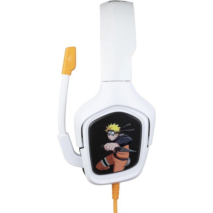 Casque gaming - Filaire - PS4, PS5, Switch, Xbox One et Series X|S - Konix - Naruto Shippuden - Microphone - Câble 1,5 m - Naruto