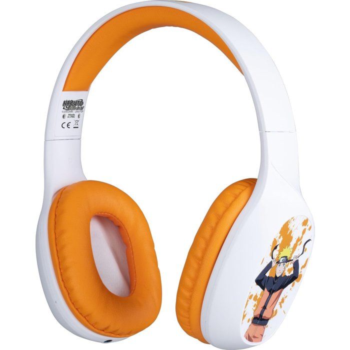 Casque audio supra-auriculaire sans fil - Konix - Naruto Shippuden - Bluetooth 5.3 smartphones et tablettes - Autonomie 30 h