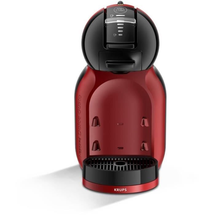 Machine a café - KRUPS - KP123H Mini Me - 1500 W - 0,8 L - Rouge