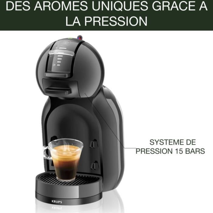 KRUPS Mini Me Machine a cafÈ capsules, Pressions 15 bars, Taille des boissons rÈglable, Compacte, Arret automatique YY5216FD