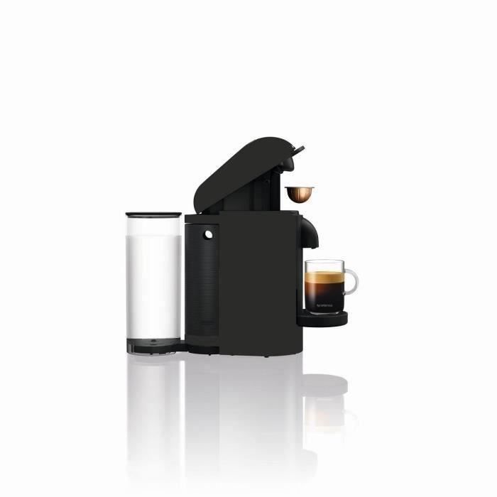 NESPRESSO KRUPS Vertuo Plus Machine a CafÈ, Cafetiere Espresso, Noir YY3922FD