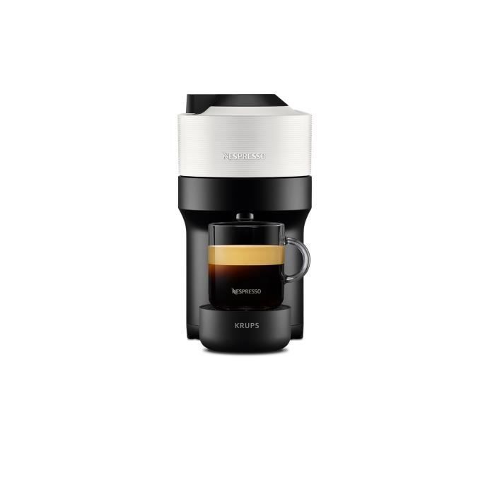 NESPRESSO KRUPS Vertuo Pop Machine a cafÈ, Cafetiere espresso, Blanche YY8889FD