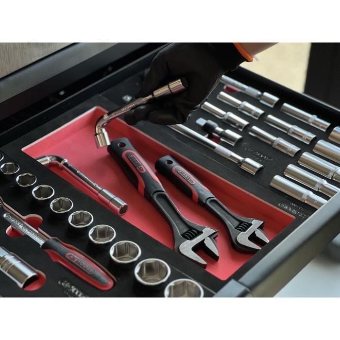 Module - KS TOOLS - 713.1300 - Module vide - 1/3 - 1 compartiment - Pour servantes et établis