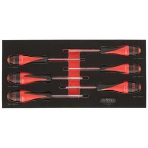 Module - KS TOOLS - 713.5013 - Module de tournevis Ultimate Torx - 6 pieces - Pour servantes et établis