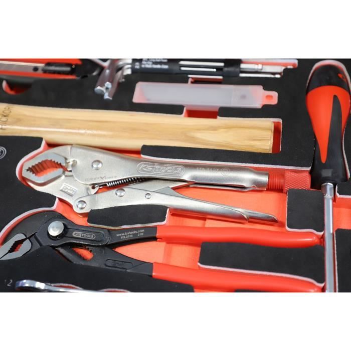 Module - KS TOOLS - 714.0184 - Composition d'outils 2 tirois - Pour servante - 184 pieces