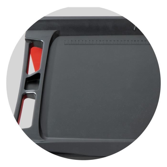 Servante - Vide - 6 tiroirs - KS Tools - 855.0006 - Rouge - Charge max par tiroir 30 kg - Servante d'atelier