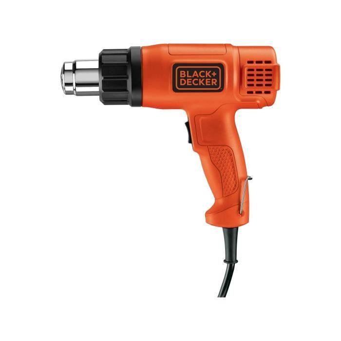 Décapeur thermique filaire - BLACK+DECKER - KX1650-QS - 1750W - 600°C max - 2 débit d'airs