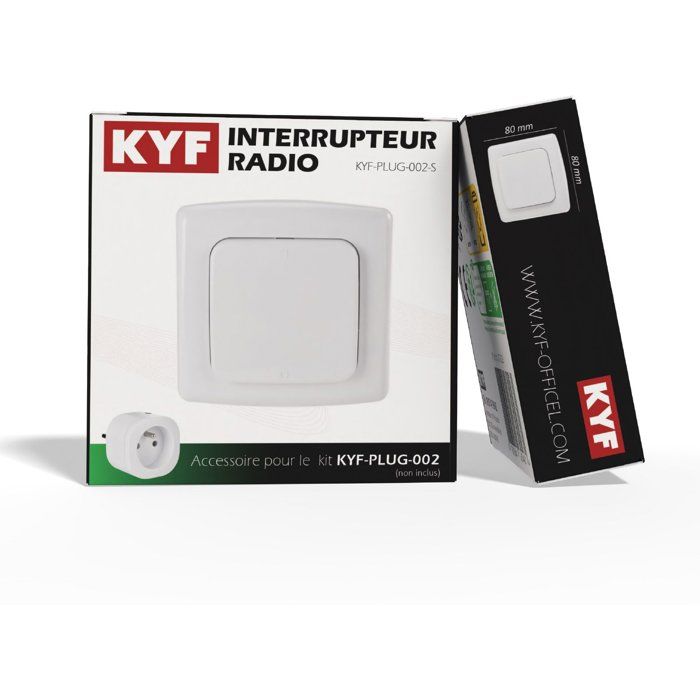 Interrupteur intérieur - KYF - Pour prise KYF - PLUG - 001 et KYF - PLUG - 003