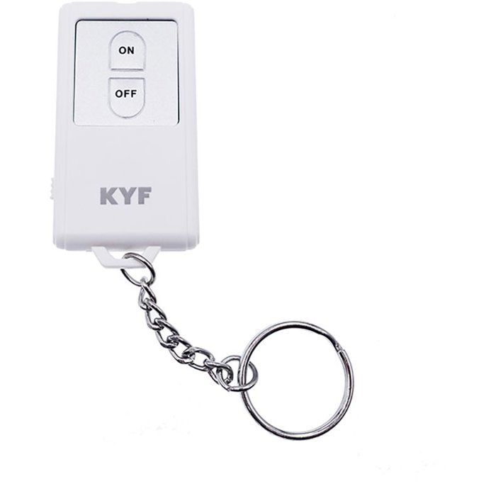 Kit alarme évolutif a détection de mouvement - KYF - 434Mhz - Eclairage d'alerte - 3 détecteurs d'ouverture - 2 télécommandes