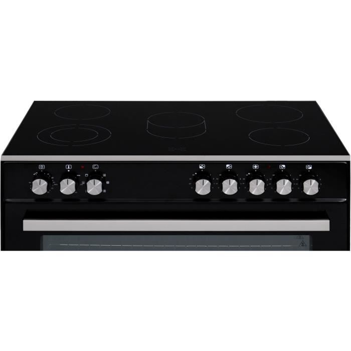 Cuisiniere vitrocéramique BERTAZZONI LA GERMANIA CD9VN - 5 foyers - 2730 W - 90 cm