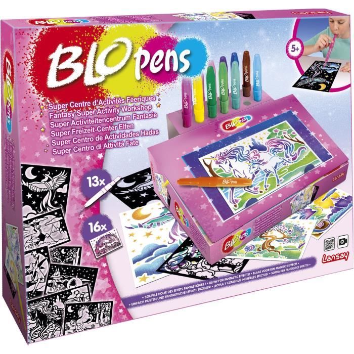LANSAY - BLOPENS - Super Centre d'Activités Féeriques - Dessin et Coloriage - Des 5 ans