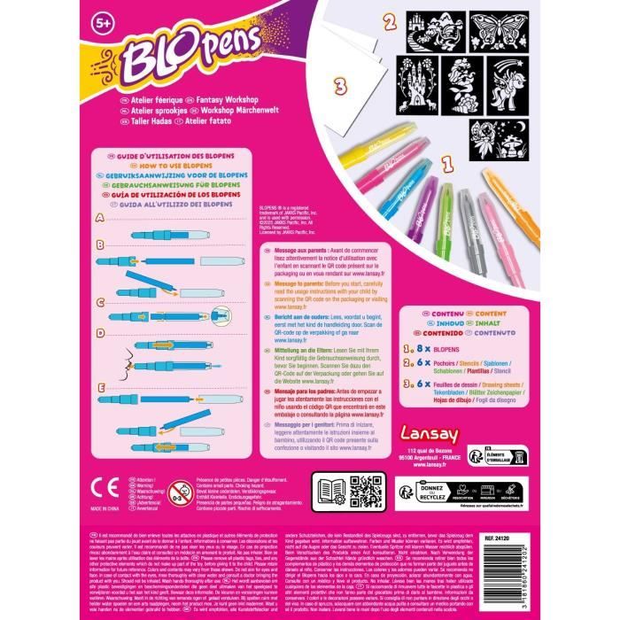 Blopens - LANSAY - Atelier féérique - Des 5 ans