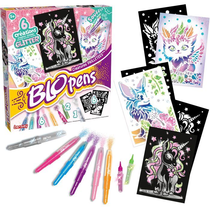 Blopens - LANSAY - Créatures pailletées - Des 5 ans