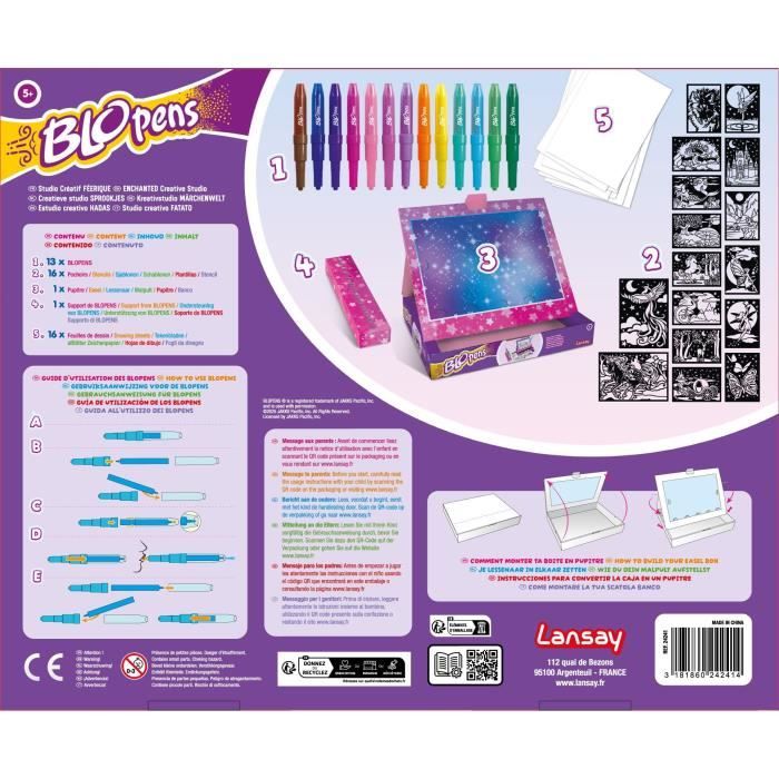 Blopens - LANSAY - Studio créatif féérique - Des 5 ans