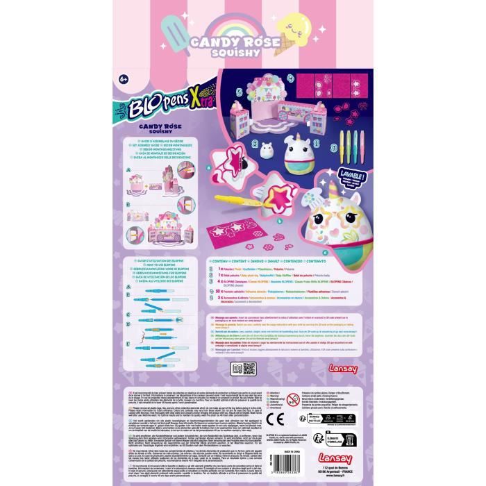 Blopens XTRA - LANSAY - Candy Rose - Squishy - Des 6 ans