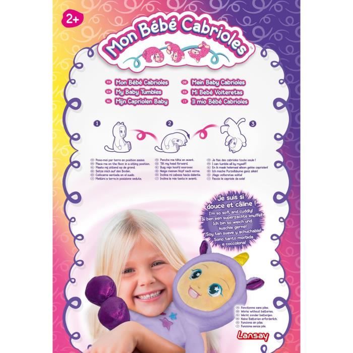 Mon bÈbÈ Cabrioles Licorne - poupÈe