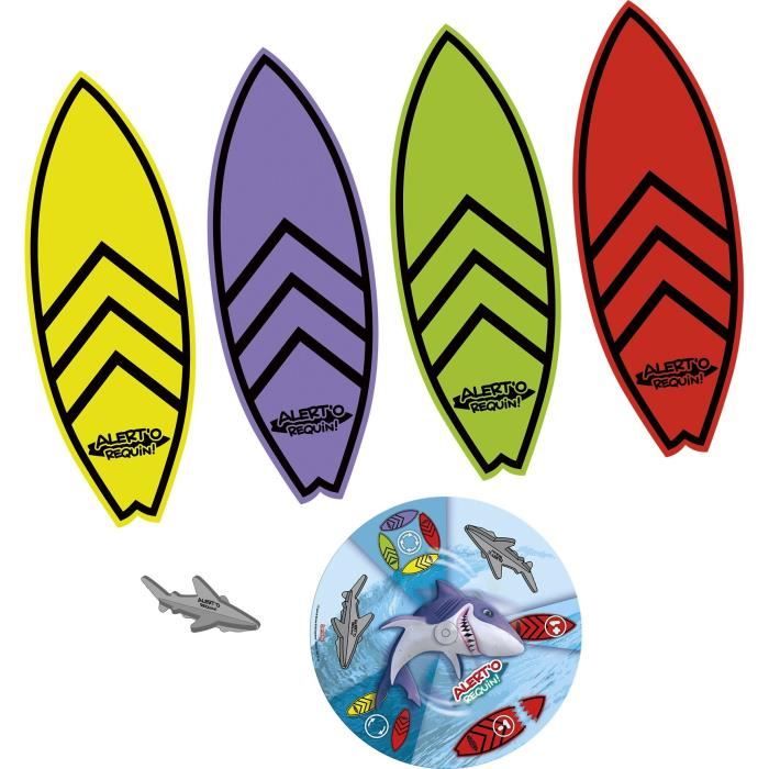 Alert'O Requin !, Jeu de société, Jeu d'ambiance, Des 5 ans, 2 a 4 joueurs, Lansay