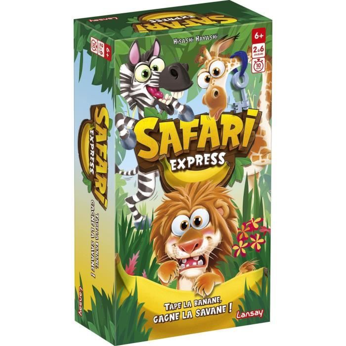 Safari Express - Jeu de société - LANSAY - Des 5 ans