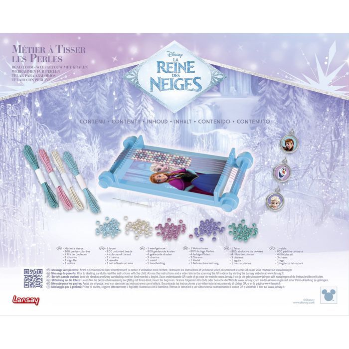 Métier a tisser - LANSAY - La Reine des Neiges - Des 5 ans