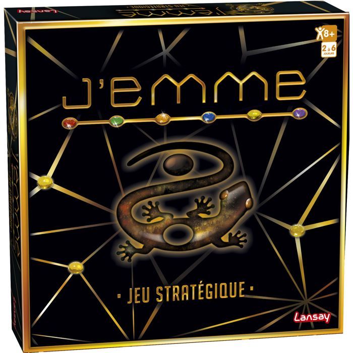 J'EMME - Jeu de société - LANSAY - Des 8 ans