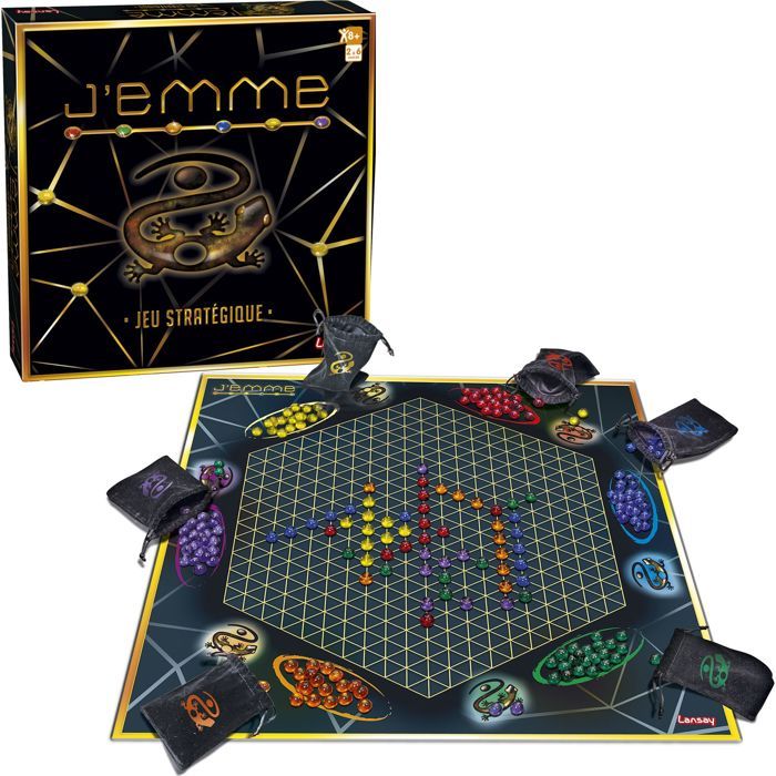 J'EMME - Jeu de société - LANSAY - Des 8 ans