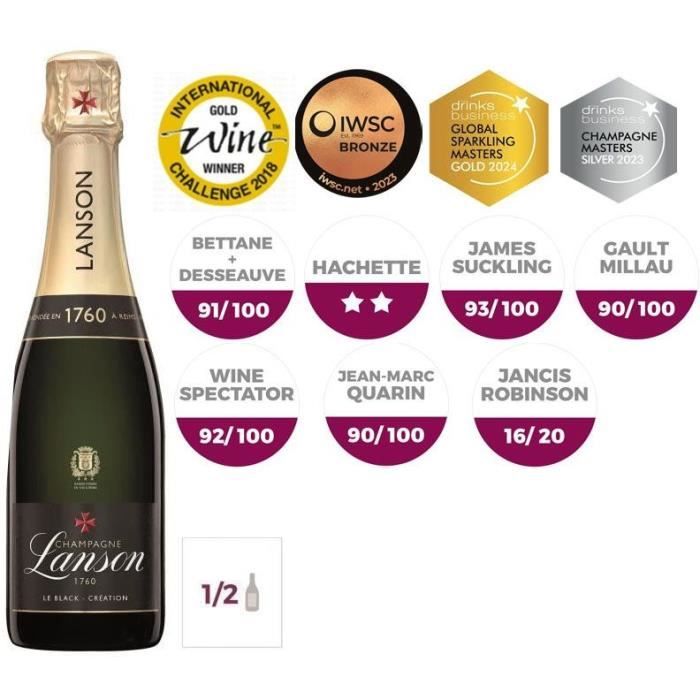 Champagne Lanson le Black Création - Brut 37,5cl