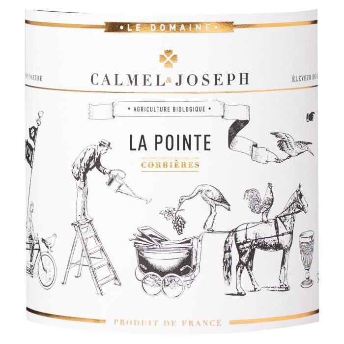 Le Domaine Calmel & Joseph La Pointe Corbieres - Vin rouge de Languedoc - Bio