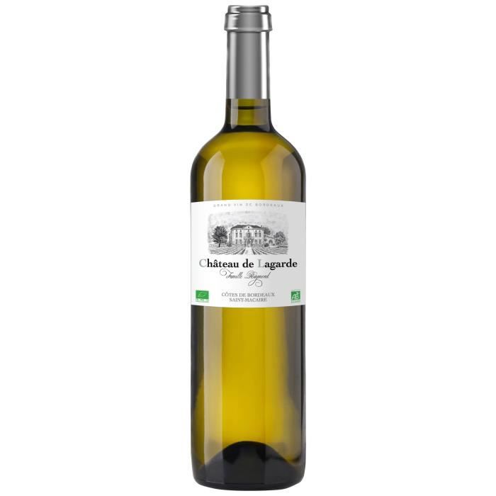 Château de Lagarde 2023 Côte de Bordeaux Saint-Macaire - Vin blanc de Bordeaux - Bio