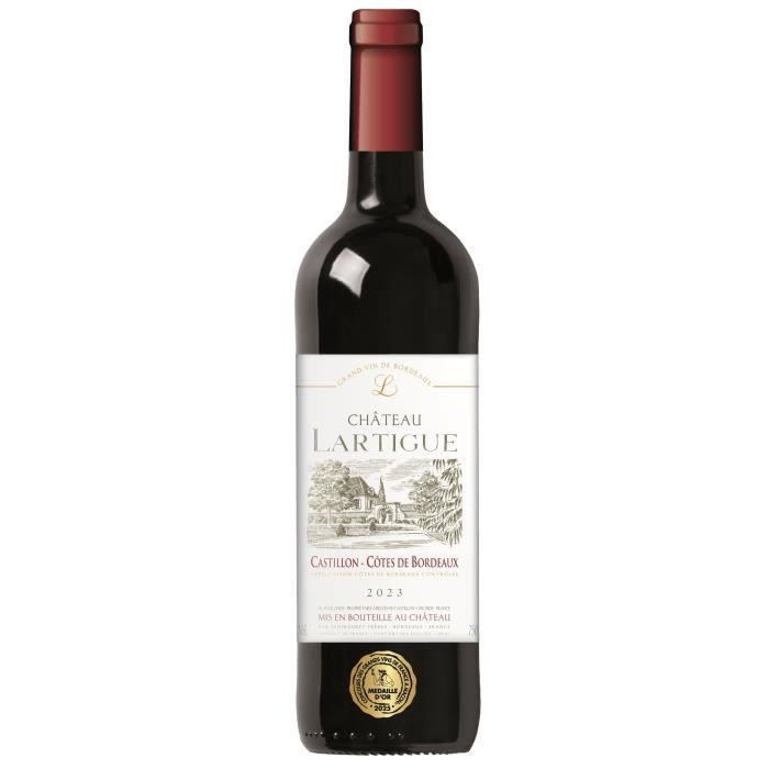 Château Lartigue 2023 Castillon-Côtes de Bordeaux - Vin rouge de Bordeaux