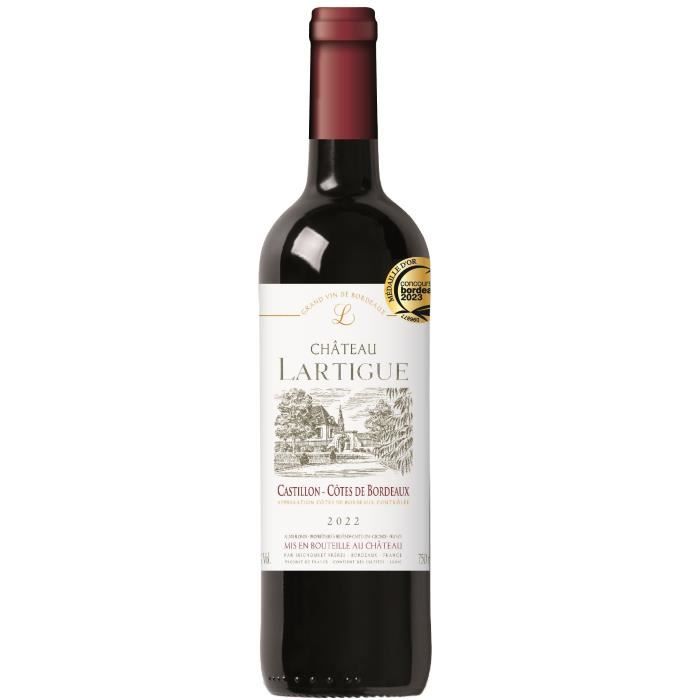 Château Lartigue 2023 Castillon-Côtes de Bordeaux - Vin rouge de Bordeaux