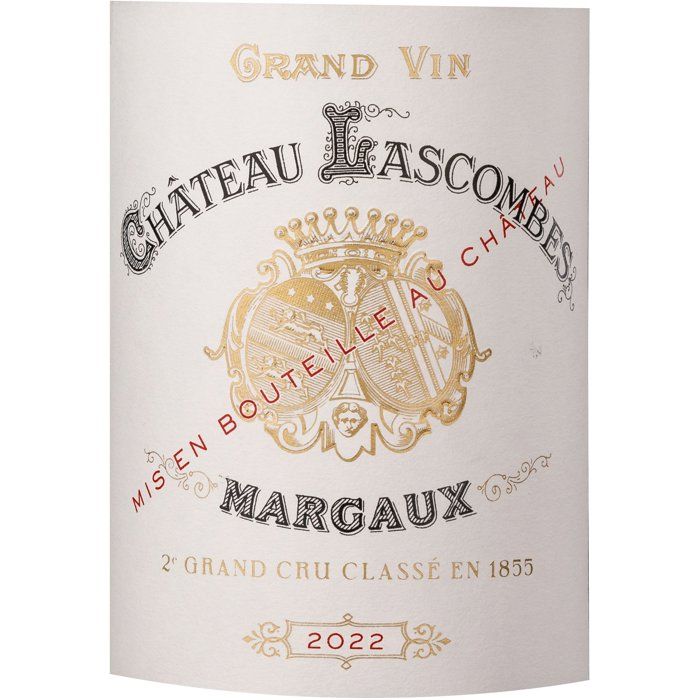 Château Lascombes 2022 Margaux - Vin rouge de Bordeaux