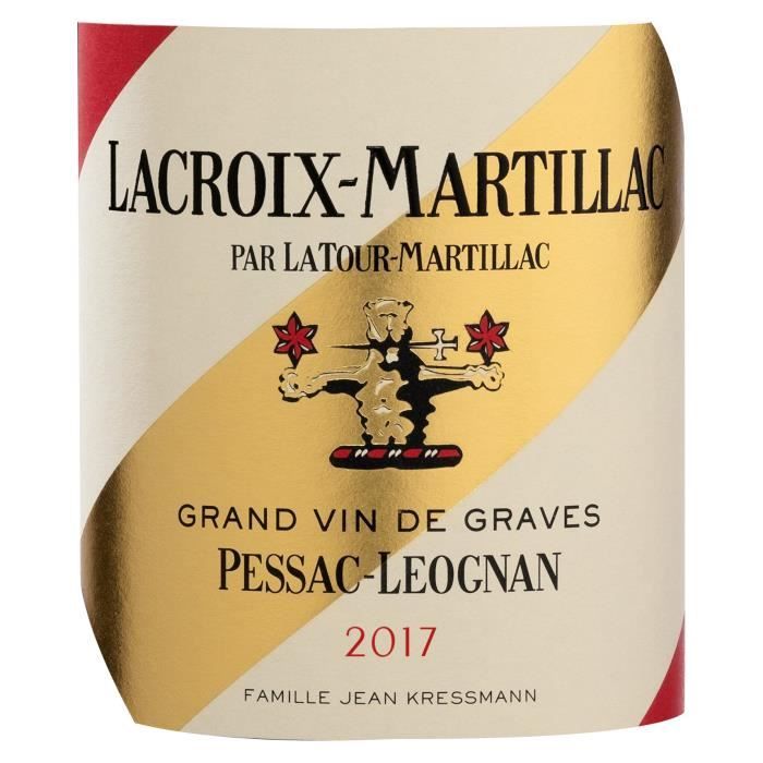 Lacroix-Martillac 2017 Pessac-Léognan - Vin rouge de Bordeaux