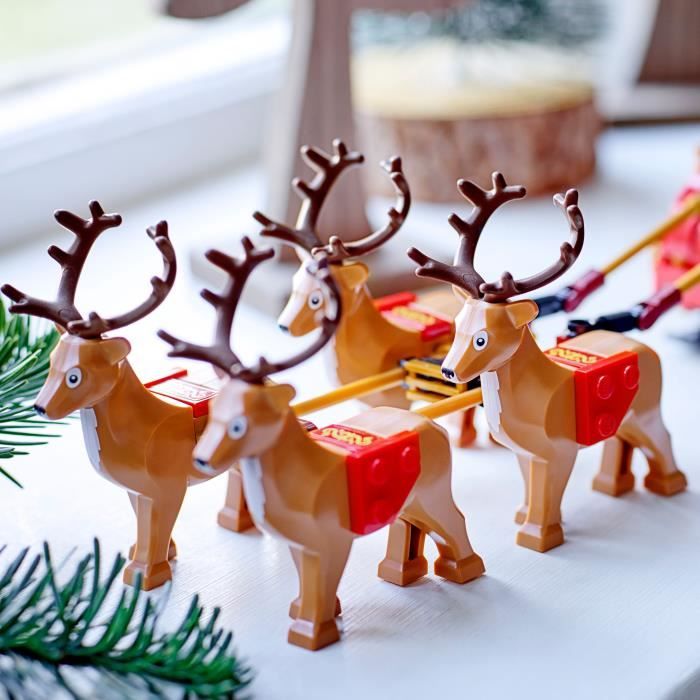 Jeu de construction - LEGO - 40499 - TraÓneau du Pere NoÎl - 343 pieces - a partir de 9 ans