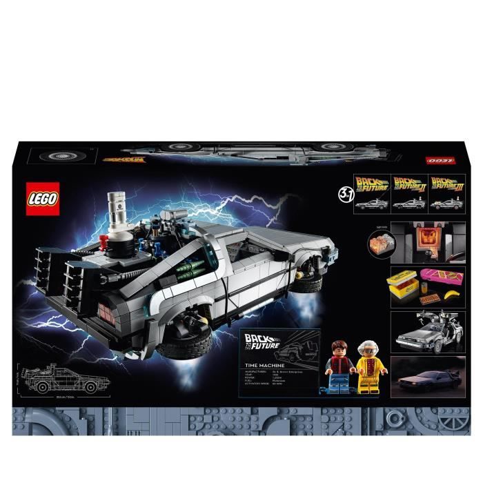 LEGO 10300 Exclu Cdiscount La machine a remonter le temps de Retour vers le futur