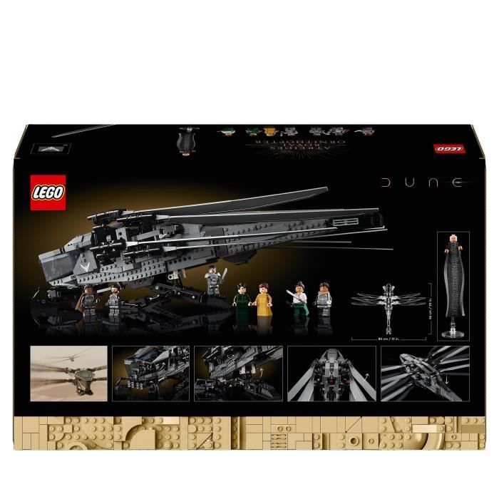 LEGO Icons Dune Atreides Royal Ornithopter, Set de Collection pour Adultes, IdÈe Cadeau pour Femmes, Hommes et Amateurs de Films de