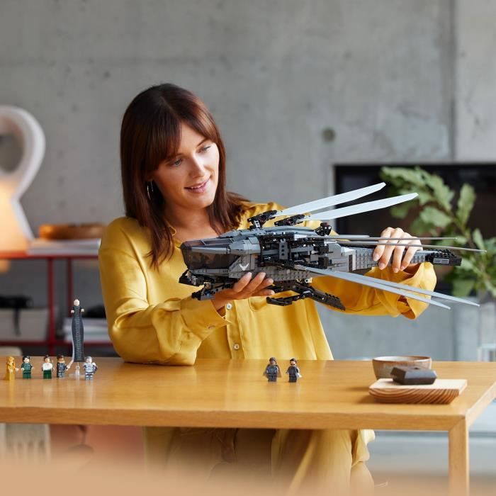 LEGO Icons Dune Atreides Royal Ornithopter, Set de Collection pour Adultes, IdÈe Cadeau pour Femmes, Hommes et Amateurs de Films de