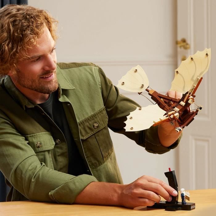 LEGO Icons 10363 La machine volante de LÈonard de Vinci - DÈcoration pour adultes