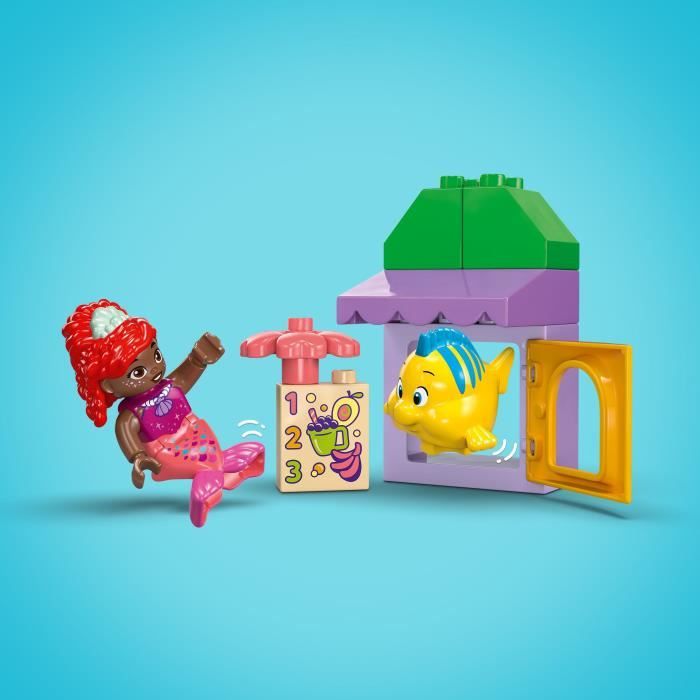 LEGO DUPLO | Disney 10420 Le stand de cafÈ d'Ariel et de Polochon - Set La Petite Sirene