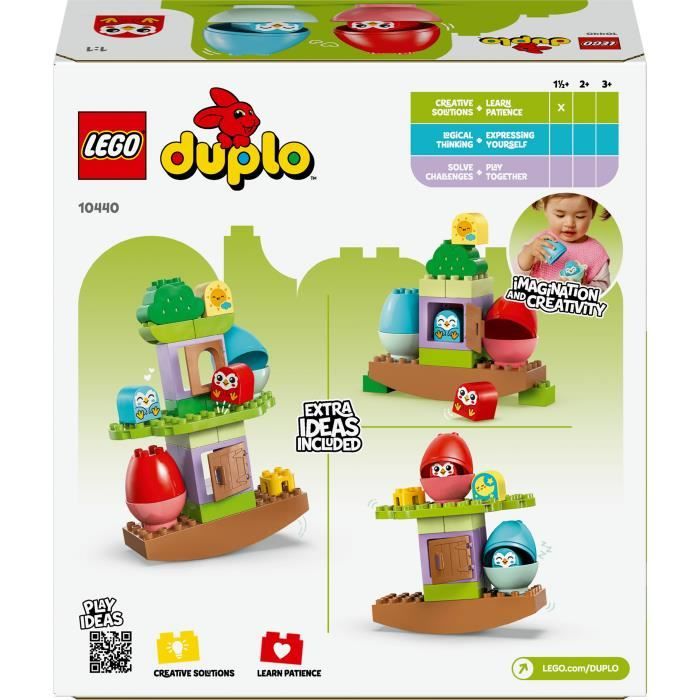 LEGO DUPLO My First 10440 Arbre qui se balance et s'empile - Jouet interactif pour bÈbÈs